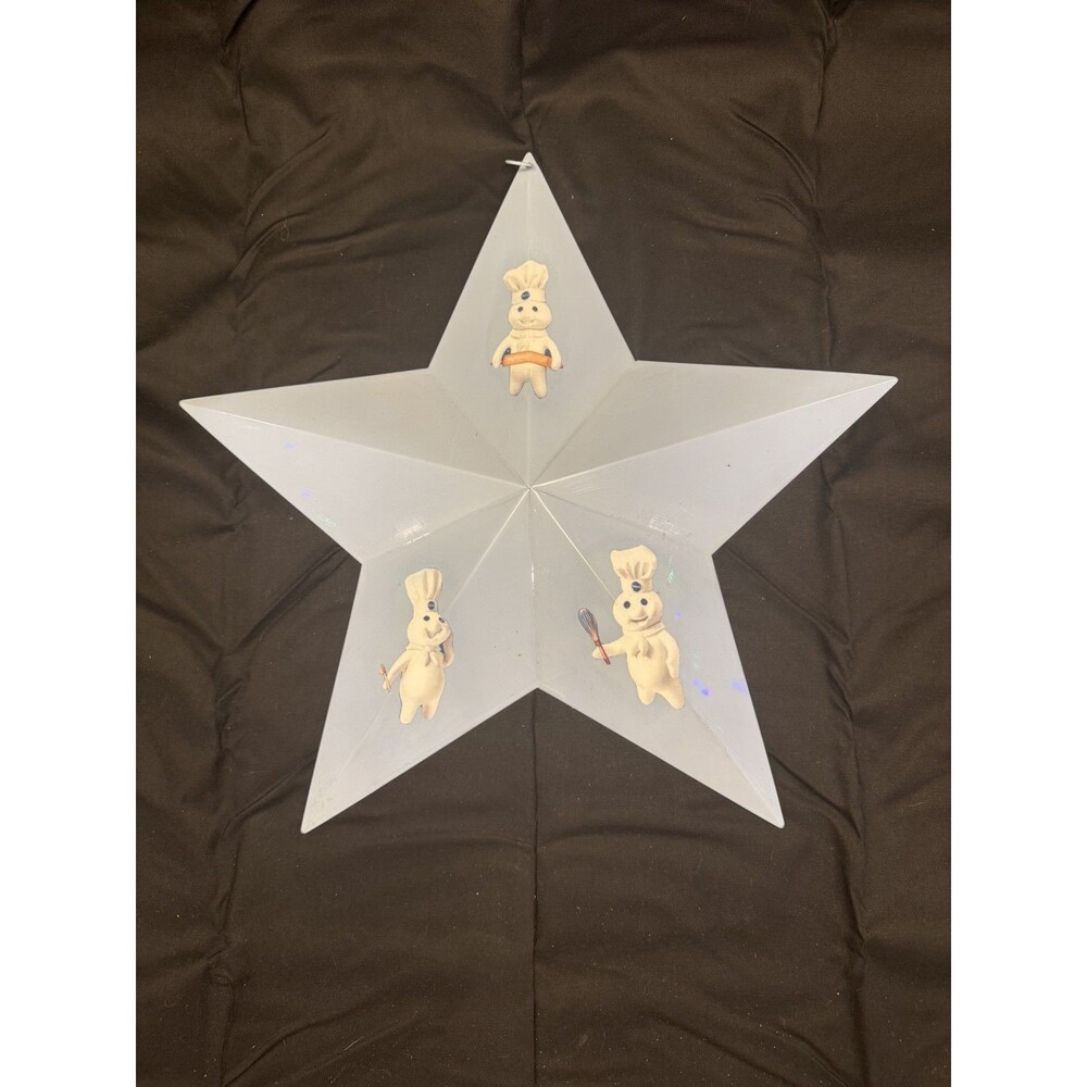 Vintage Pillsbury Doughboy Metal Star